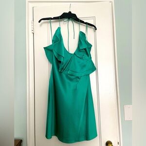 Halston Silk Halter Dress Beach-ready